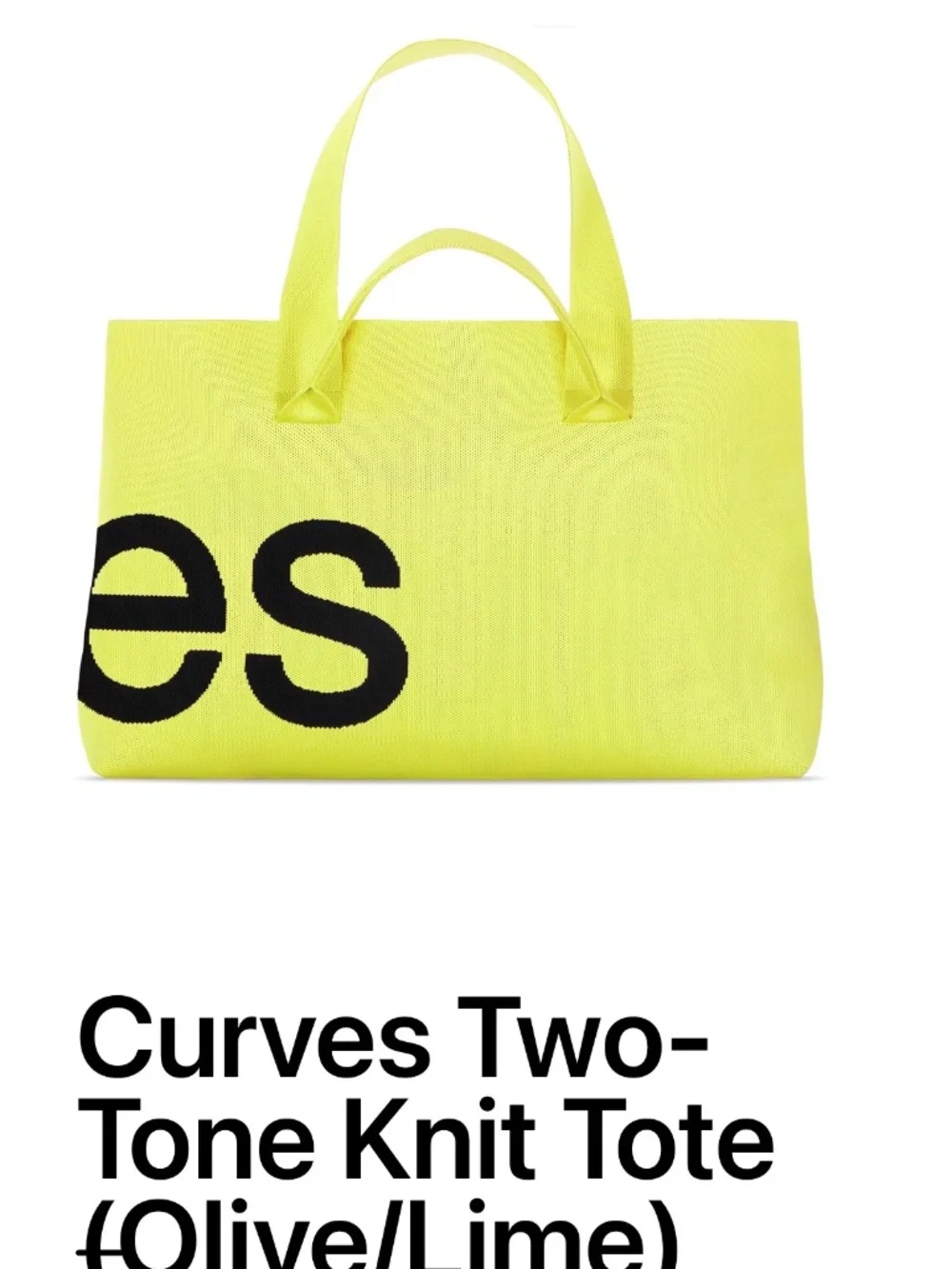 Curves Tote